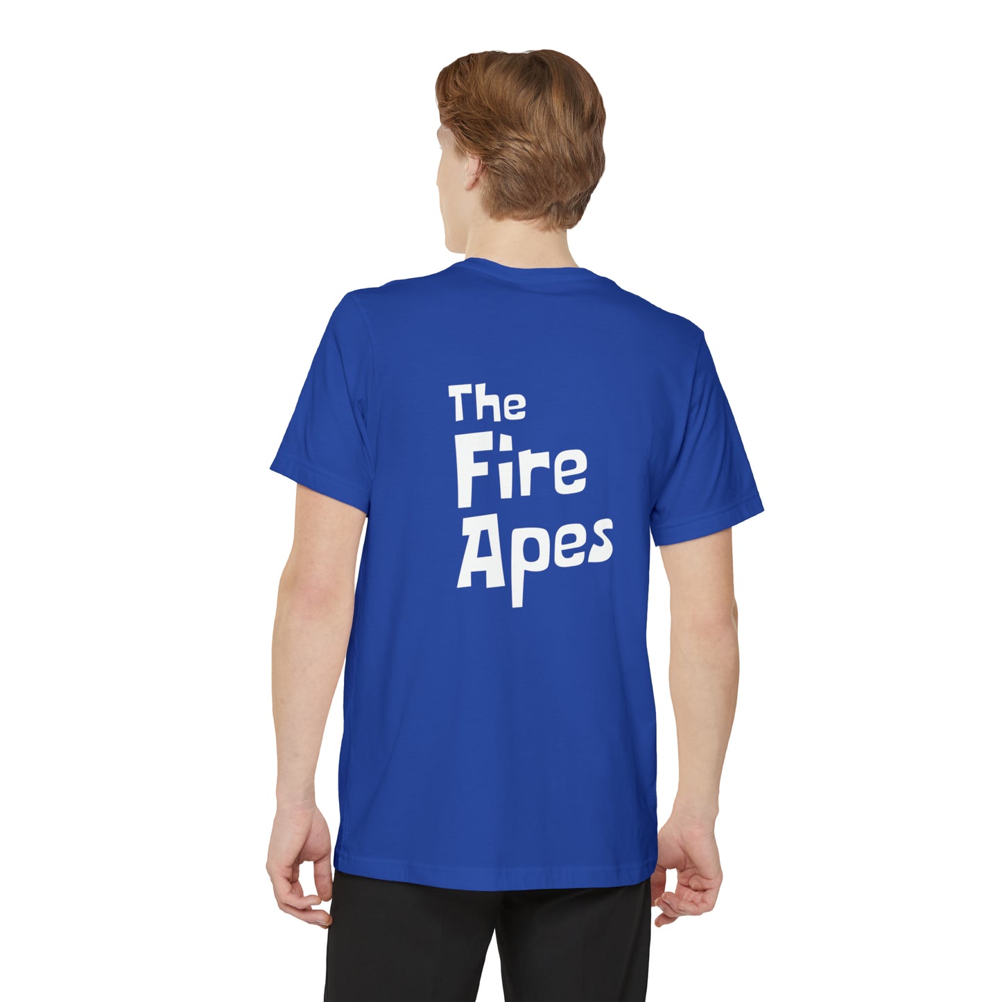 Front & Back Logo: Unisex Pocket T-shirt - Available in Black and Royal Blue