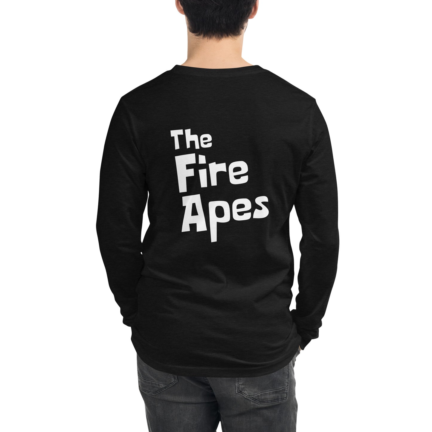 Front & Back Logo: Unisex Long Sleeve Tee