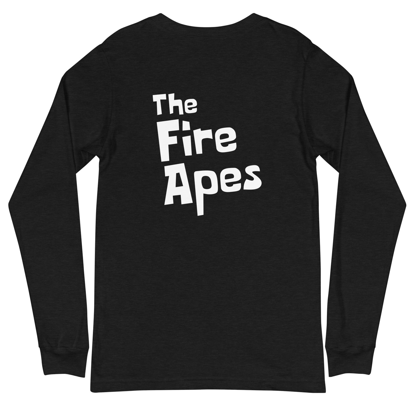 Front & Back Logo: Unisex Long Sleeve Tee