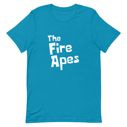 Front Logo: Aqua Unisex T-Shirt